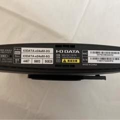 Wi-Fiルーター　IO DATA　の画像
