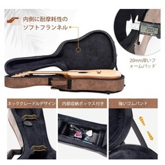 【定価16,990円】ギターハードケース アコースティックギターケースの画像
