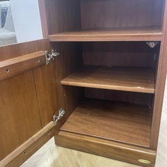 0036　カントリー調収納棚BRの画像