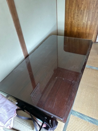 中古カリン座卓