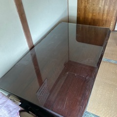 中古カリン座卓