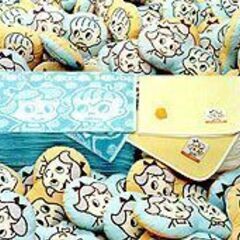 OSAMU GOODS／ なごみの時間・クリップ付ブランケット　ｍisdoの画像