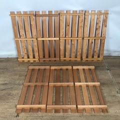 1004 すのこ 7枚セット (235401)の画像