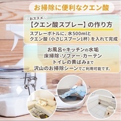 疲労回復 ニチガ クエン酸 500gの画像