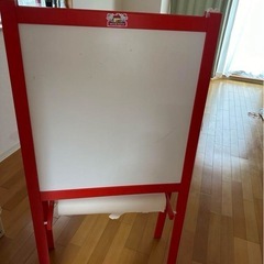 IKEA 3way両面お絵描きボード黒板ホワイトボード【受渡しの...