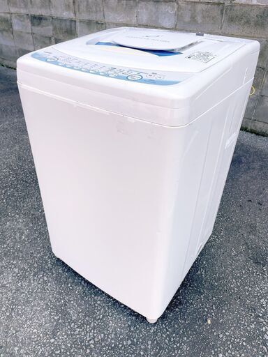 ★動作〇★ 洗濯機 東芝 AW-60GF 6kg 2009年製 580x552x928mm TOSHIBA 電気洗濯機