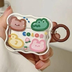 【新品未使用】 AirPodsケース AirPods1/2 韓国...