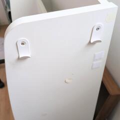 キッズ　絵本入れ　書棚　ホワイトの画像