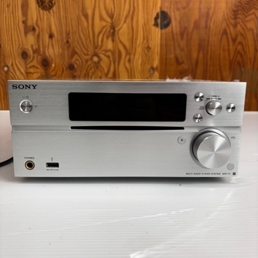 s1003605 通電確認済 SONY ソニー MULTI AUDIO PLAYER SYSTEM MAP-S1 マルチプレイヤー オーディオ チューナー CD 中古品