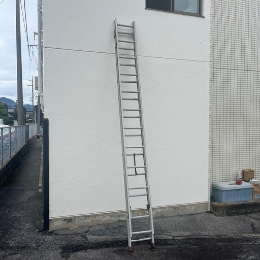 お値下げ‼️【最長7メートル‼️】2連はしご 脚立 伸長式 梯子 業務用