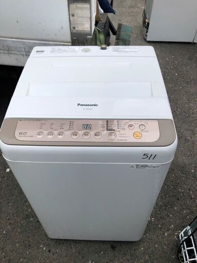 配送設置　パナソニック Panasonic 全自動洗濯機 バスポンプ内蔵タイプ 6kg ブラウン NA-F60PB10-T