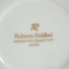 Roberta Baldini ロベルタバルディーニ ソーサー 2枚の画像