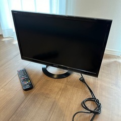 SHARP 22v型テレビの画像