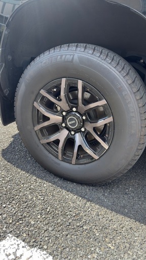 ランクル プラド  RAYS fdx f6 タイヤ半年使用