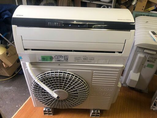 標準取付工事込み 日立 ルームエアコン 6.3kw ~26畳 単相200v 白くまくん くらしカメラ搭載 自動掃除 RAS-JT63E2E3