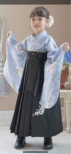 【値下げ！極美品】卒園式　女の子110・はかまセット・チュールレース　キャサリンコテージ