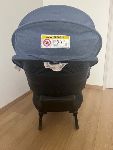 チャイルドシート エールべべ プレミアム クルット4i ナチュラルブルー