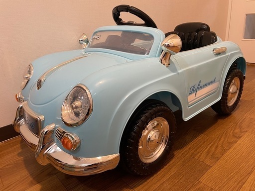 電動乗用ラジコン ドイツオールドタイプ (ブルー)