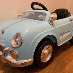 電動乗用ラジコン ドイツオールドタイプ (ブルー)