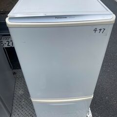 NO 497 ?配送設置無料✨? パナソニック ２ドア冷凍冷蔵庫 NR-B142W-W