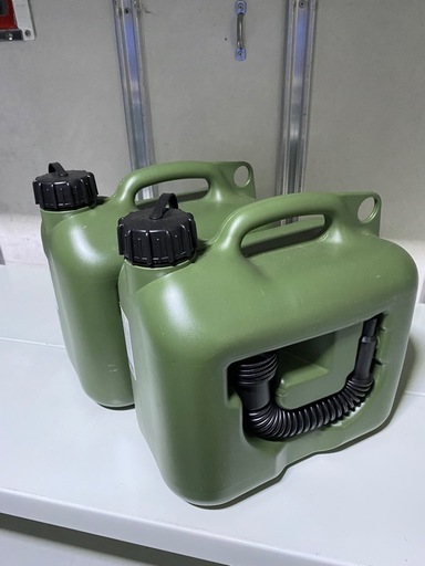 灯油缶　6L ノズル付き