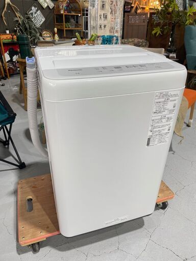 ★Panasonic★パナソニック 美品！５kg洗濯機 NA-F50B15 2022年 ホワイト シンプル操作 コンパクト 一人暮らし