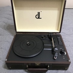 D&L SOUL レコードプレーヤー スーツケース型