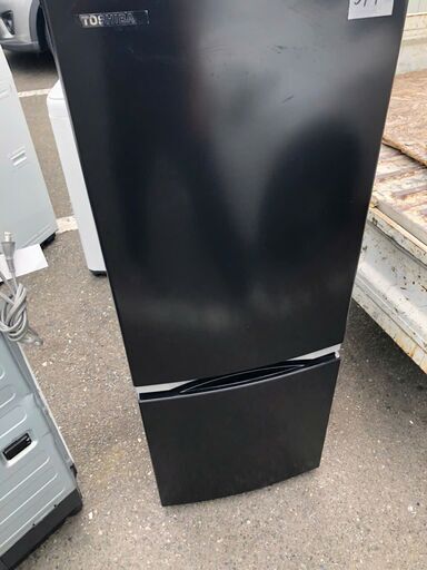 北九州市配送設置✨ 2020年式 GR-R15BS-K 冷蔵庫 BSシリーズ セミマットブラック [153L /2ドア /右開きタイプ]