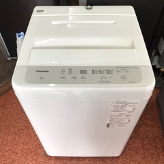 洗濯機　5kg 2021年製　Panasonic