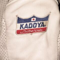 カドヤ　KADOYA  レザージャケットの画像