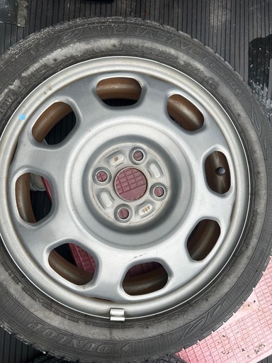 ?ハスラー純正15インチ鉄チン4本?