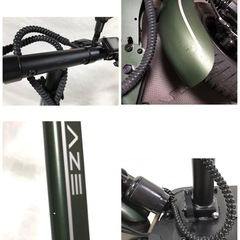 ★原付 BLAZE ブレイズ  SCOOTER スクーター 最大速度30km 公道走行可 要原付免許　スクーター バイク 　カーキ　の画像