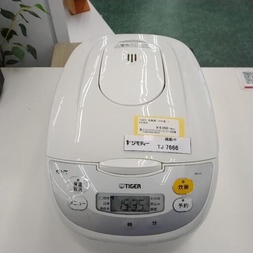 TIGER 炊飯器 19年製 10合炊き TJ7666