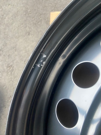 新車外しスチールホイール
