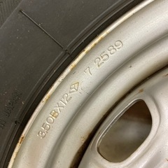 145/80R12  スタッドレスホイールセットの画像