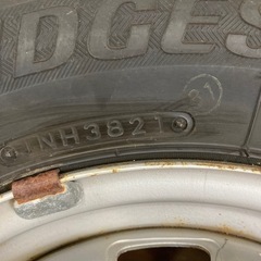 145/80R12  スタッドレスホイールセットの画像