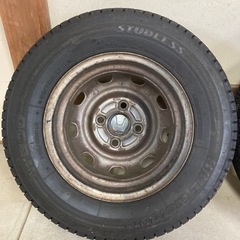 145/80R12  スタッドレスホイールセットの画像