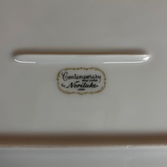 s1003607 Noritake ノリタケ 大皿 盛り皿 ブランド 食器 皿 オードブルプレート 角皿 ケーキ皿 生活雑貨 中古品の画像