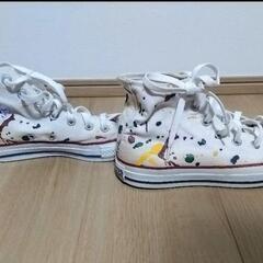 CONVERSE ペイントスニーカー 24.5cmの画像
