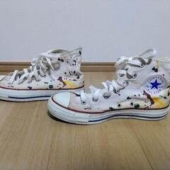CONVERSE ペイントスニーカー 24.5cmの画像