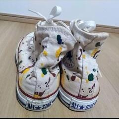 CONVERSE ペイントスニーカー 24.5cmの画像