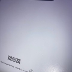 タニタ　体重計　の画像