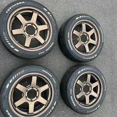 RAYS TE37SB 18 8J 38 6h139.7 ハイエース