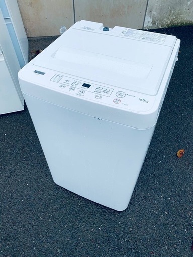 ♦️ ヤマダ電機洗濯機【2021年式】YWM-T45H1