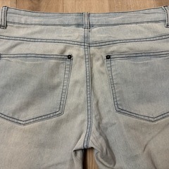 【終了】スリムソフトパンツ　Gパン　L   ①の画像