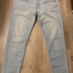 【終了】スリムソフトパンツ　Gパン　L   ①