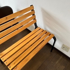 木製ベンチ・室内使いの画像