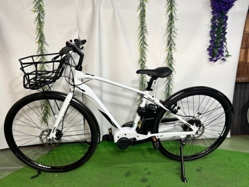 No.235 asahi OFFICE PRESS e ASTOPE-L1 電動アシスト自転車 クロスバイク20年製造モデル整備済み