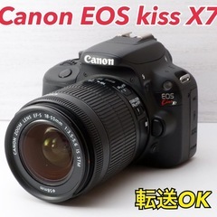 ★Canon EOS kiss X7★大人気●スマホ転送●付属品...