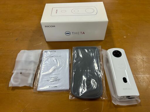 新品未使用★【RICOH】 リコー THETA SC2 WHITE ホワイト 360度 全天球カメラ 4K動画 手振れ補正